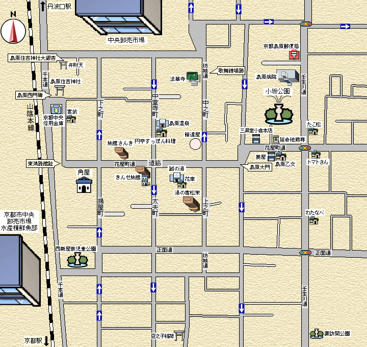 2018年の島原MAP